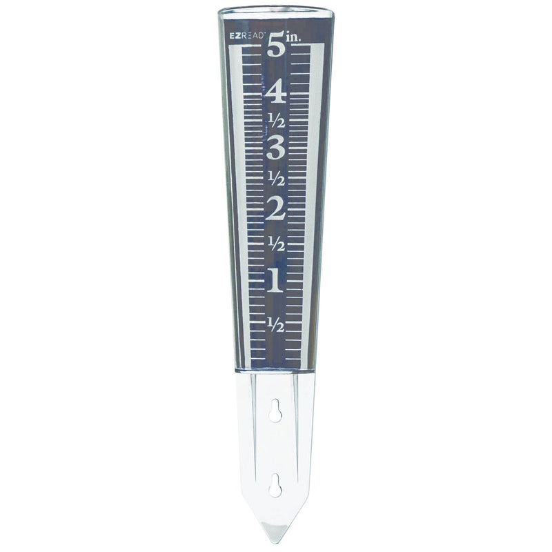 EZ Read 5 In. Clear Magnifying Rain Gauge