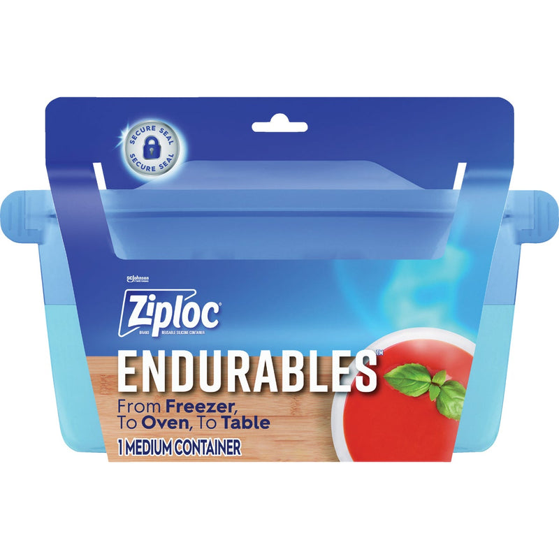 Ziploc Endurables 4-Cup Medium Pouch Food Storage