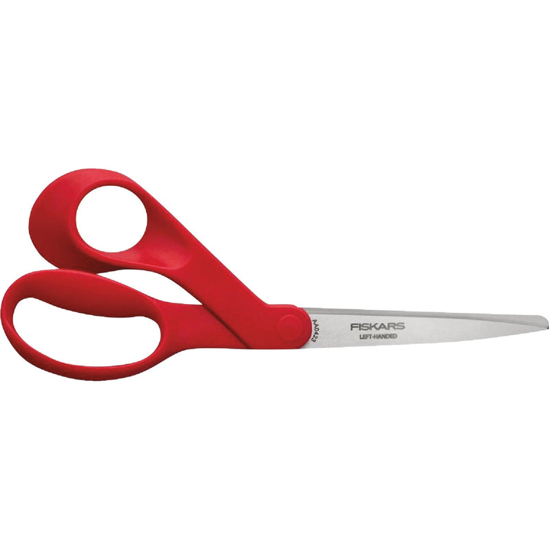 Fiskars 8 In. Left-Handed Multipurpose Stainless Steel Scissors