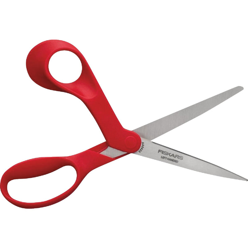 Fiskars 8 In. Left-Handed Multipurpose Stainless Steel Scissors