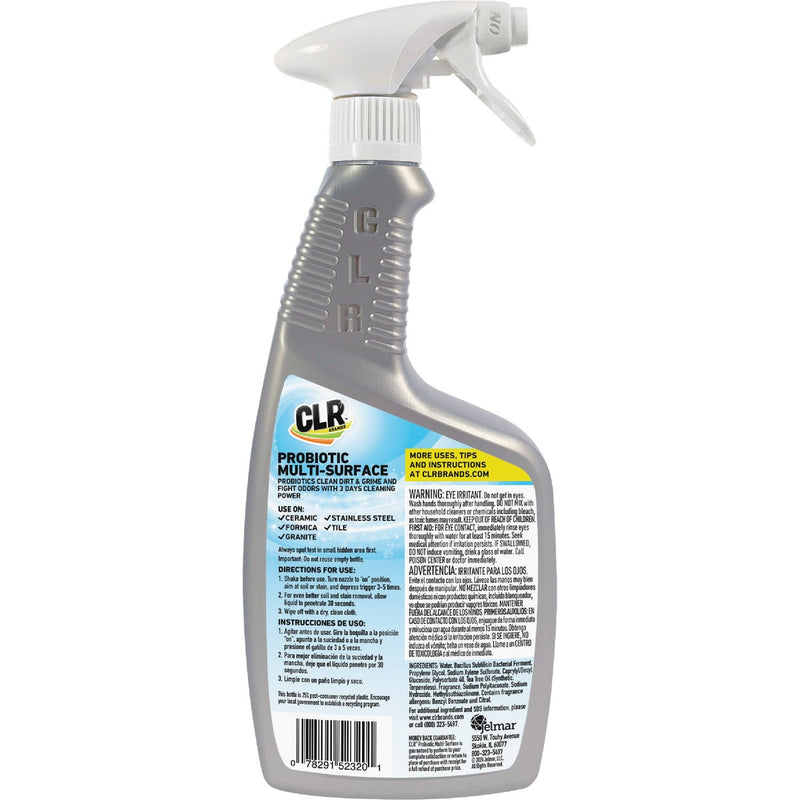 CLR 22 Oz. Lemon Mist Probiotic Multi-Surface Cleaner