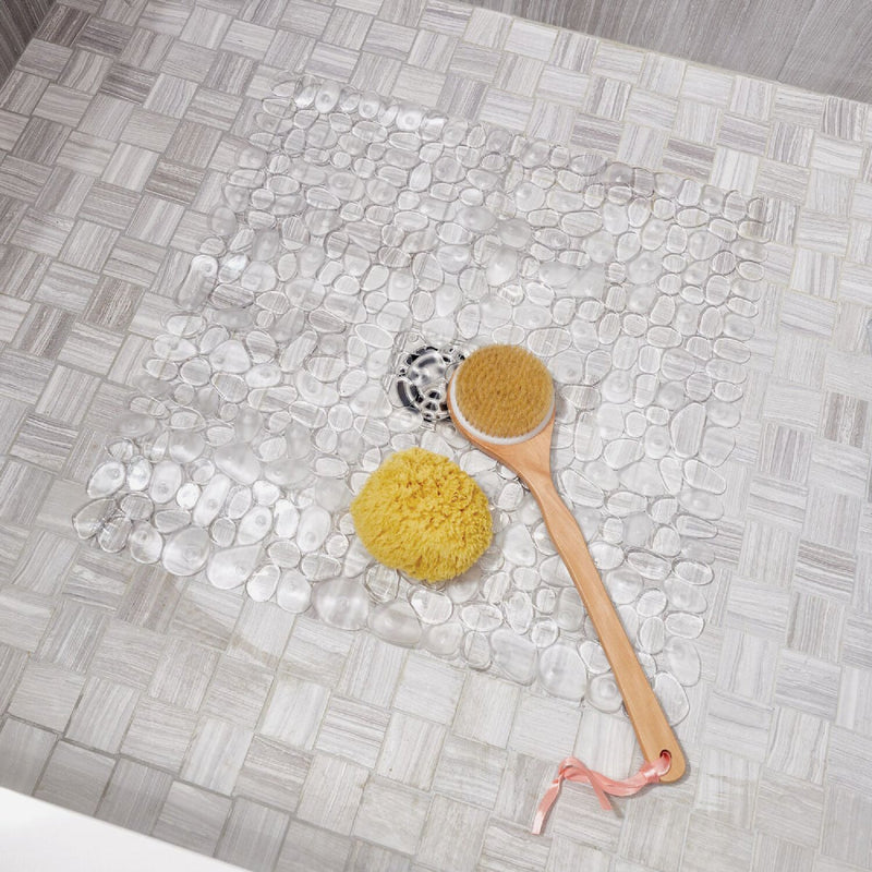 iDesign Pebblz 22 In. Square Bath Mat