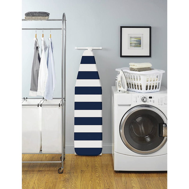 Whitmor Standard Ironing Board Cover/Pad - Stripe Navy