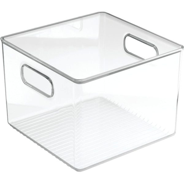 iDesign 8 In. W. x 6 In. H. x 8 In. D. Clear Fridge/Pantry Storage Binz