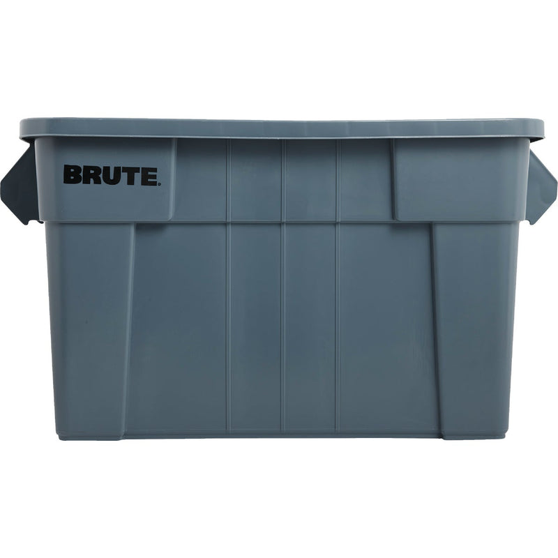 Rubbermaid Commercial Brute 20 Gal. Gray Storage Tote with Lid