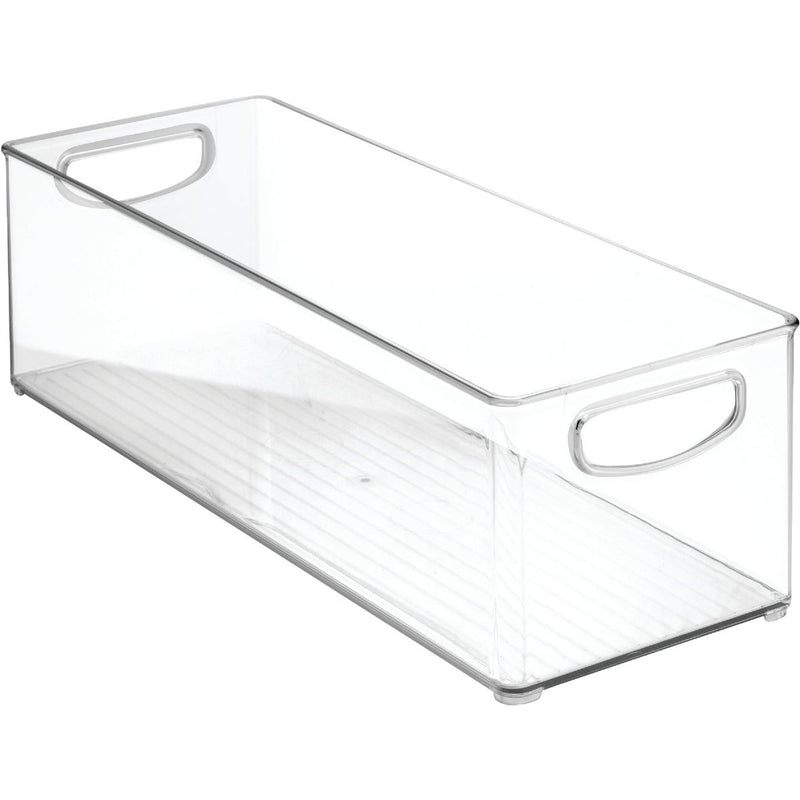 iDesign 6 In. W. x 5 In. H. x 16 In. D. Clear Kitchen Bin