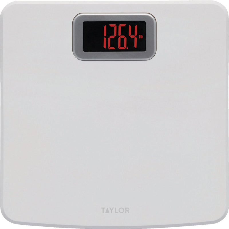 Taylor Digital 400 Lb. Bath Scale, White