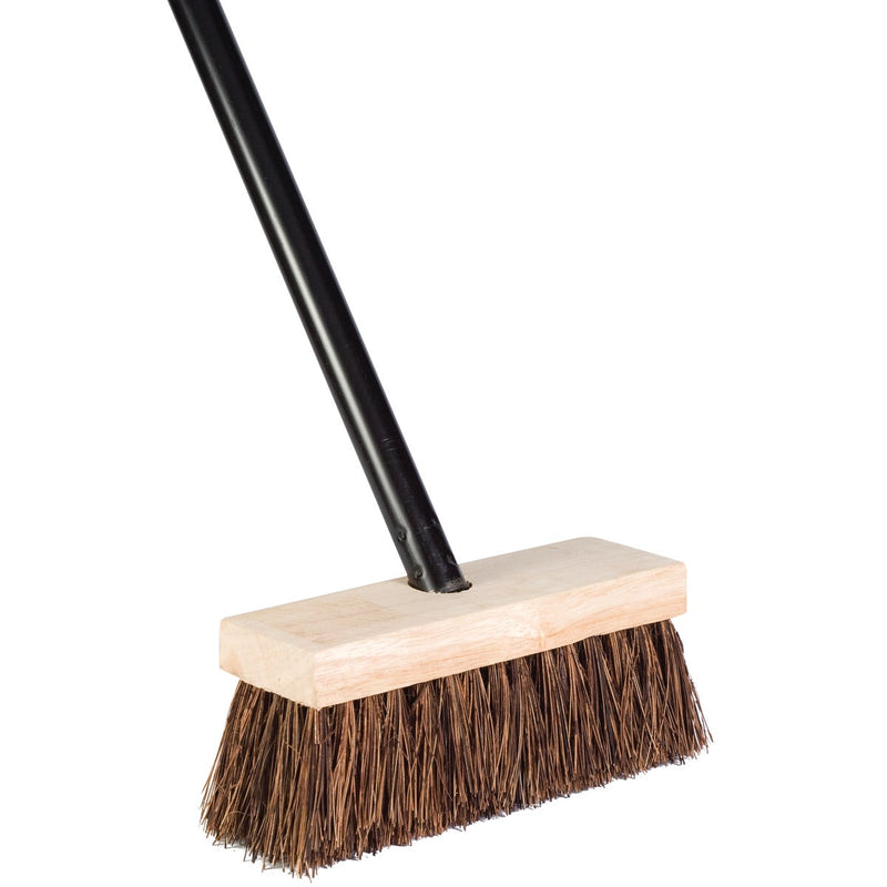 DQB 7-3/4 In. W. x 52 In. L. Wood Handle Rug Brush Broom