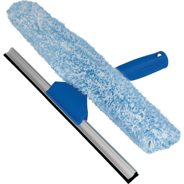 Unger Professional 14 In. Microfiber Window Squeegee Combo