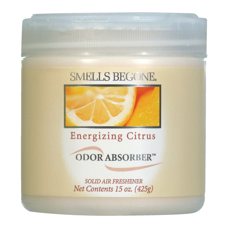 Smells Begone 15 Oz. Energizing Citrus Solid Air Freshener