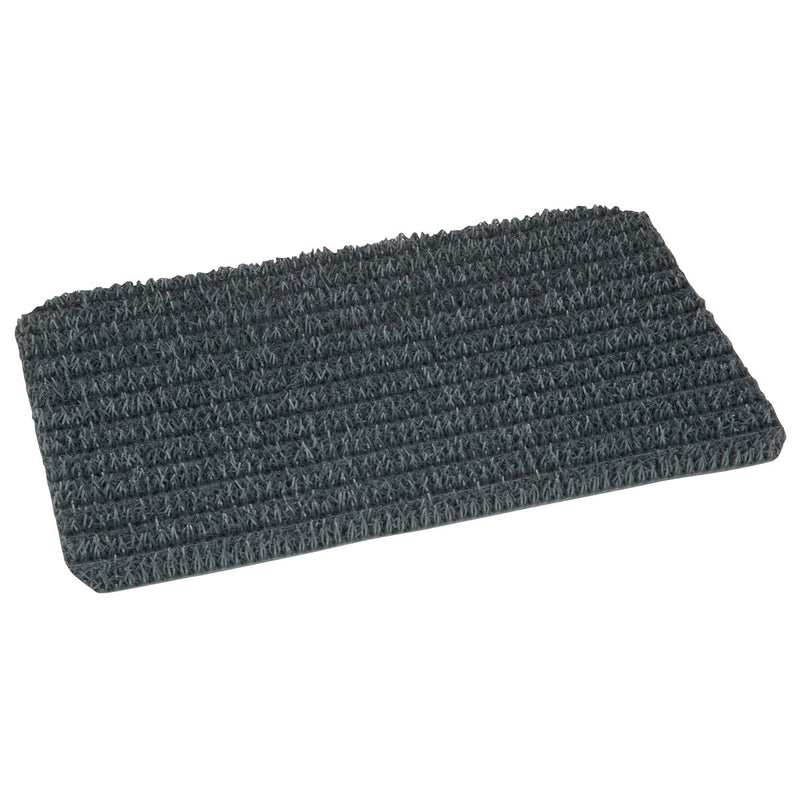 GrassWorx Clean Machine Classic Flint 17.5 In. x 23.5 In. AstroTurf Door Mat