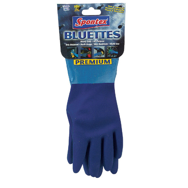 Spontex Bluettes Medium Neoprene Rubber Glove
