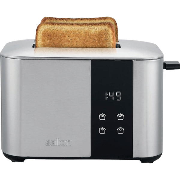 Salton 2-Slice Stainless Steel Digital Countdown Toaster