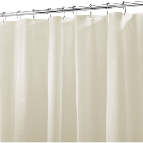 iDesign 72 In. x 72 In. Sand PEVA Shower Curtain Liner