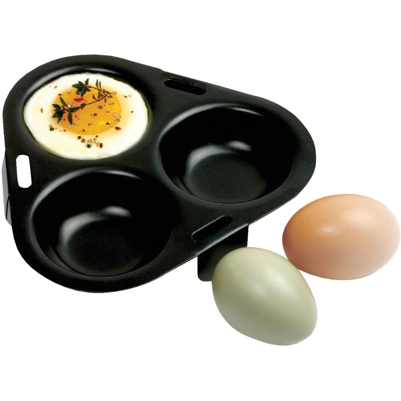 Norpro 3-Egg Non-Stick Egg Poacher