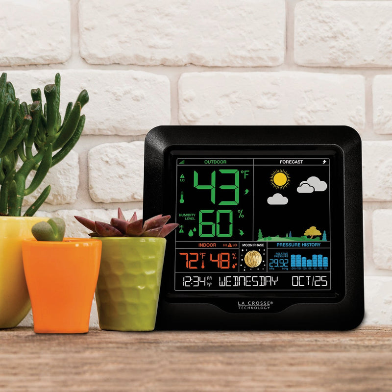 La Crosse Technology Wireless Color Weather Station with Backlight & Forecast
