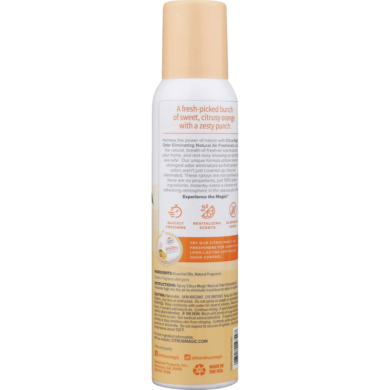 Citrus Magic 3.5 Oz. Tropical Orange Non-Aerosol Spray Air Freshener