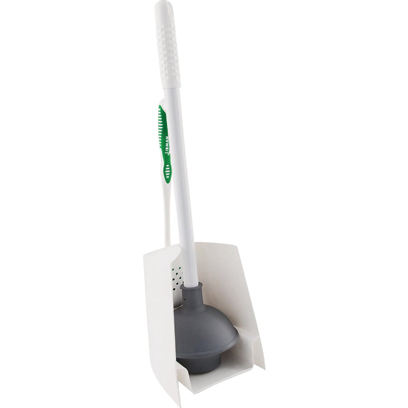 Libman Plunger & Toilet Brush w/Caddy