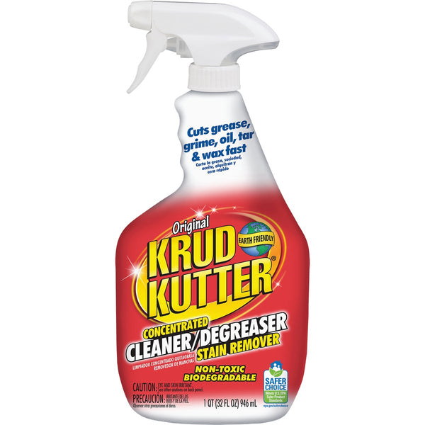 Krud Kutter 32 Oz. Super Concentrated Liquid Cleaner & Degreaser Stain Remover Trigger Spray