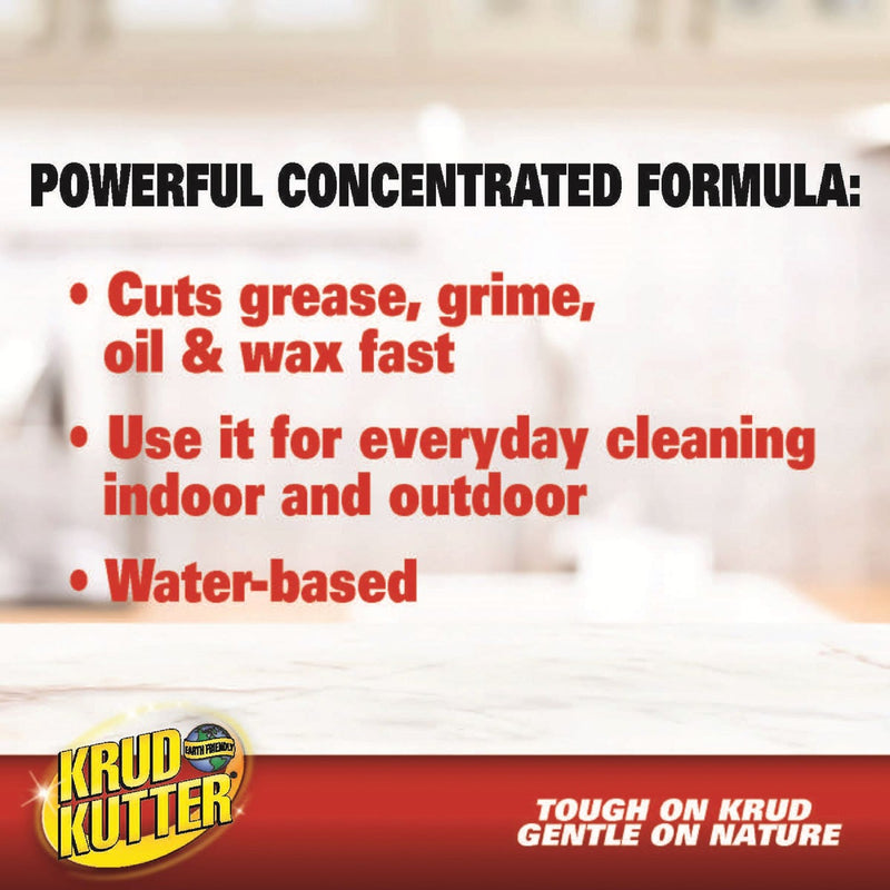 Krud Kutter 32 Oz. Super Concentrated Liquid Cleaner & Degreaser Stain Remover Trigger Spray