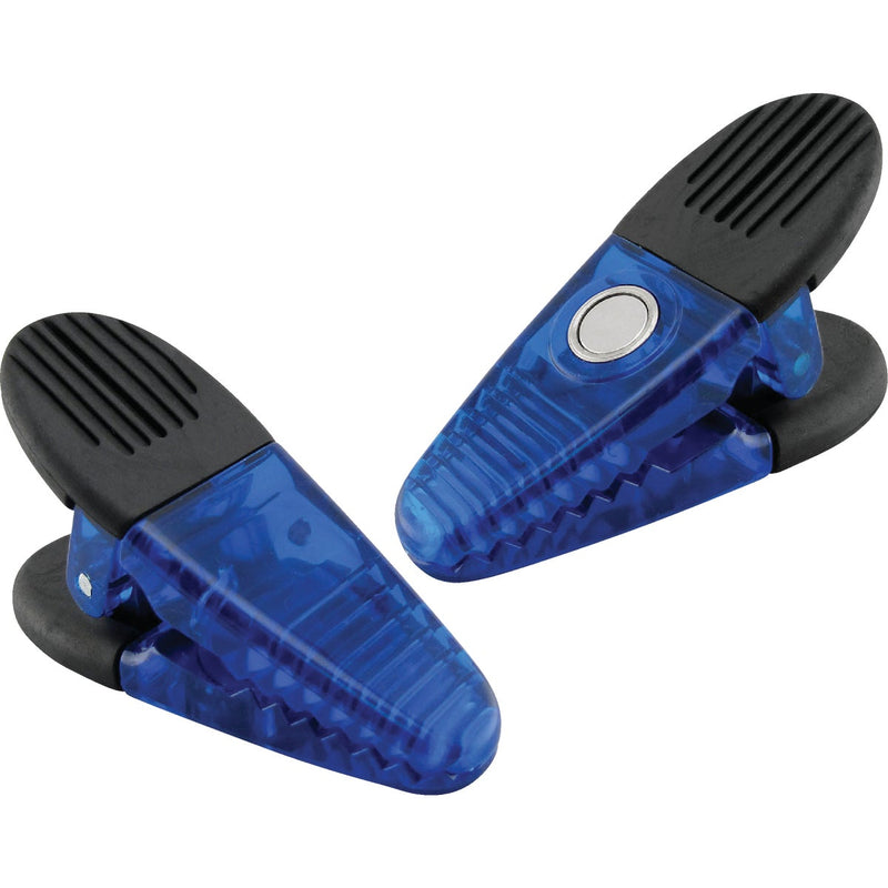 Master Magnetics 3-1/2 In. Blue Magnetic Clip (2-Pack)