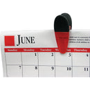 Master Magnetics 3-1/2 In. Red Magnetic Clip (2-Pack)