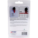 Master Magnetics 3-1/2 In. Red Magnetic Clip (2-Pack)
