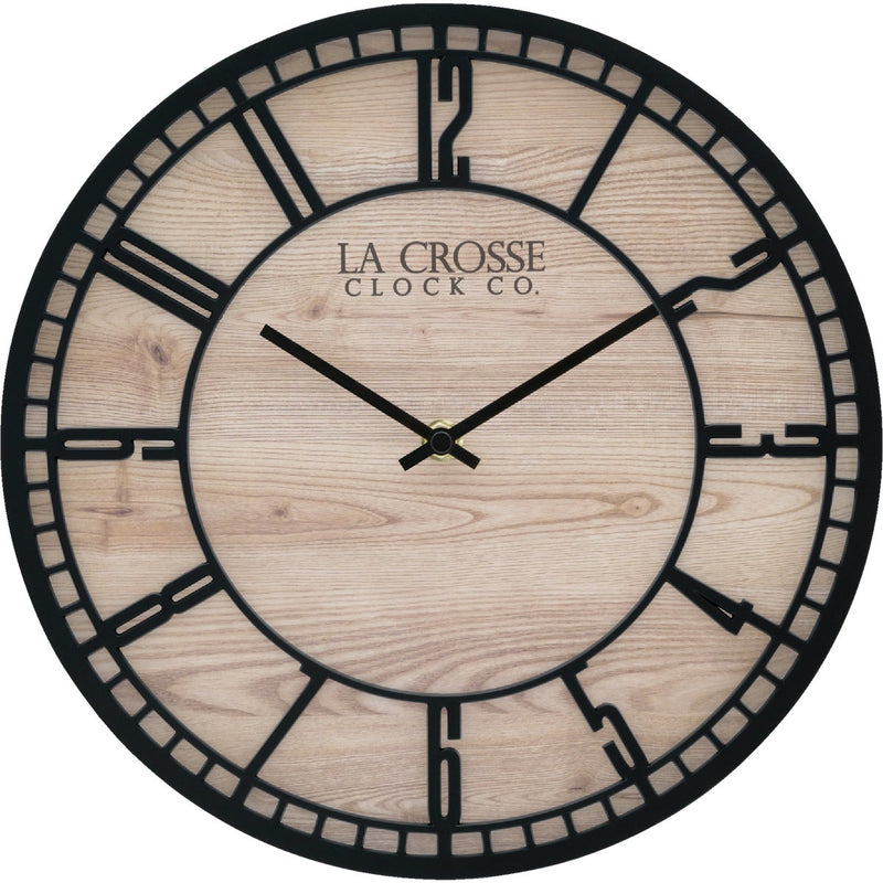 La Crosse Clock Co. 11.5 In. Barrow Wall Clock