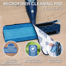 Bona 4 In. W. x 15 In. L. Microfiber Cleaning Pad Mop Refill with Dusting Pad (3-Count)