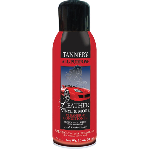 Tannery 10 Oz. Aerosol Spray All-Purpose Leather Care Cleaner & Conditioner