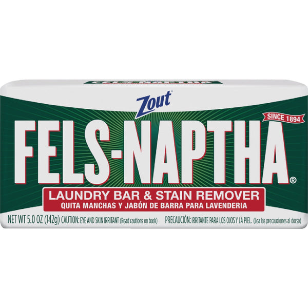 Zout Fels Naptha 5 Oz. Laundry Bar & Stain Remover