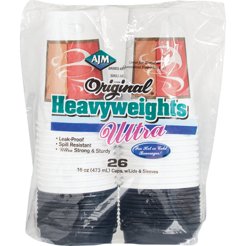 AJM Original Heavyweights Ultra Beverage Cup (26-Count)