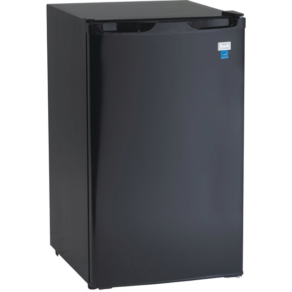 Avanti 4.4 Cu. Ft. Black Counter High Refrigerator with Separate Chiller