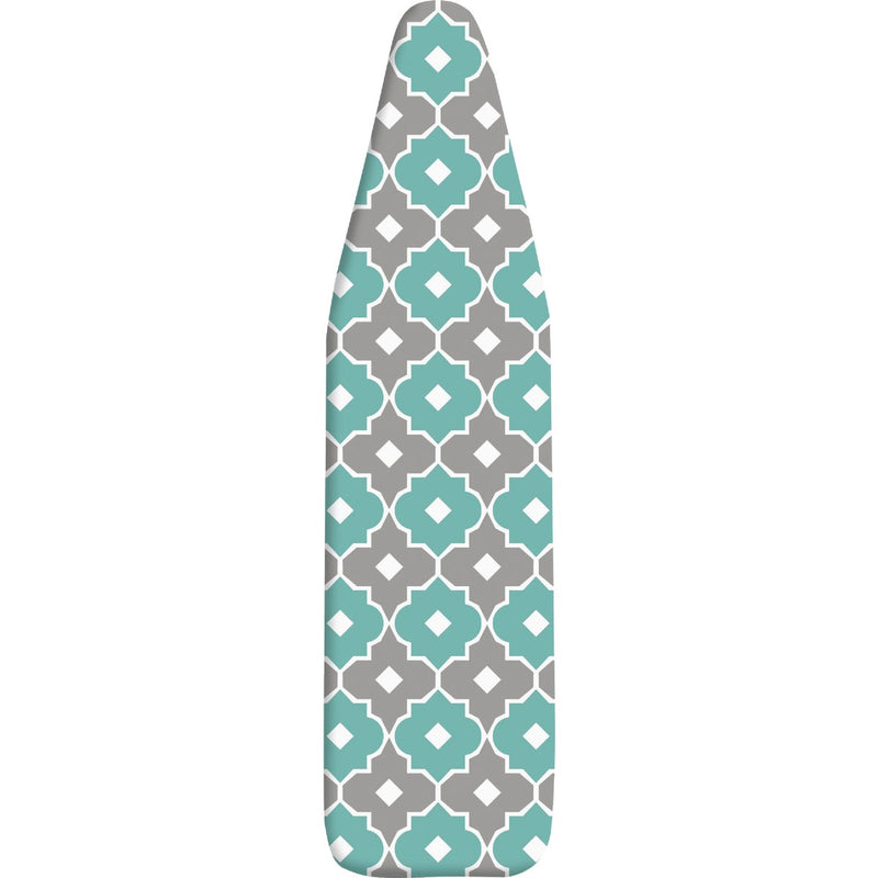 Whitmor Reversible Ironing Board Cover/Pad - Paragon Turquoise & Gray