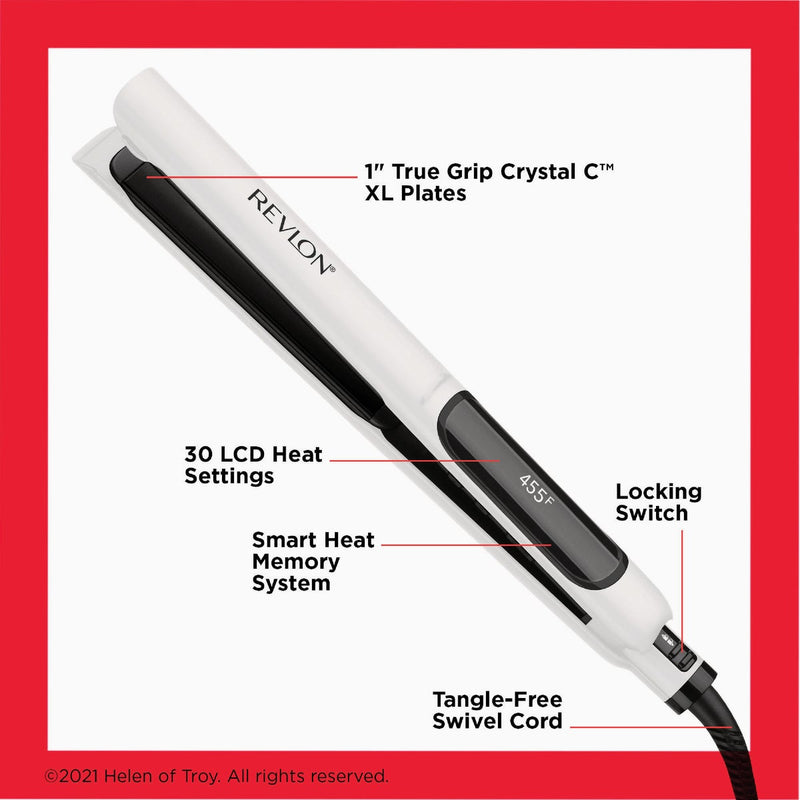 Revlon Crystal C 1 In.  Flat Iron