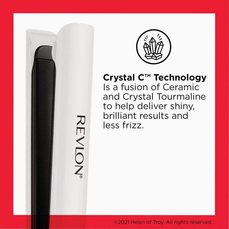 Revlon Crystal C 1 In.  Flat Iron