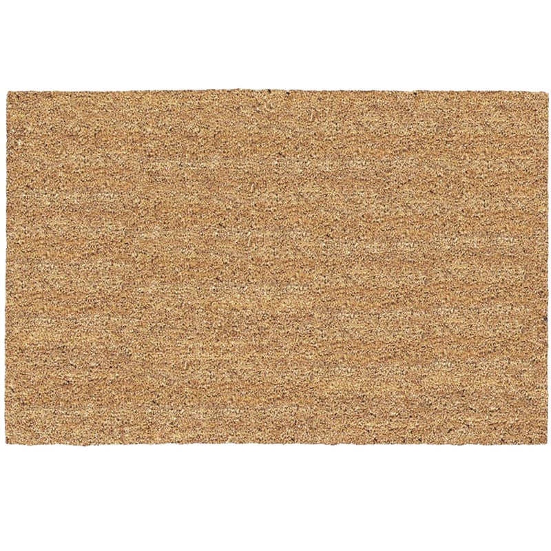 Americo Home Tan 24 In. x 36 In. Coir/Vinyl Door Mat