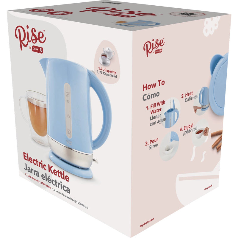 Rise By Dash 1.7 Ltr. Blue Sky Electric Kettle