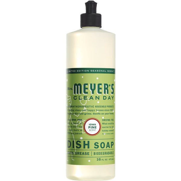 Mrs. Meyer's Clean Day 16 Oz. Iowa Pine Scent Liquid Dish Soap