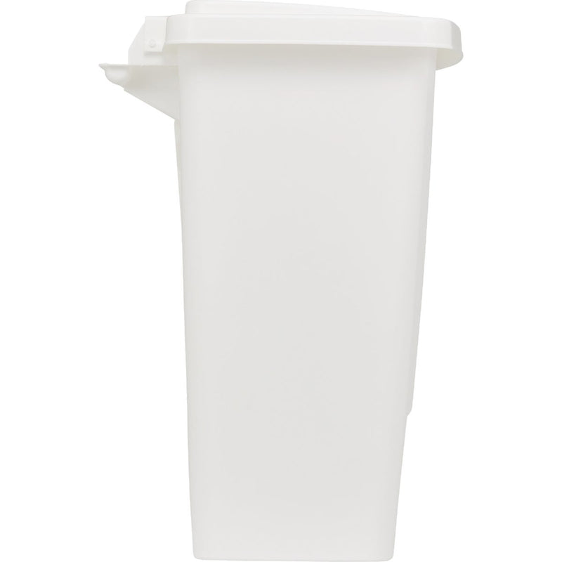 Rubbermaid 8.25 Gal. White Step-On Wastebasket