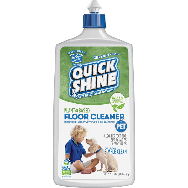 Quick Shine 27 Oz. Plant Based Pet Floor Cleaner