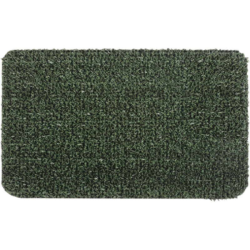 GrassWorx Clean Machine Classic Evergreen 24 In. x 35.5 In. AstroTurf Door Mat