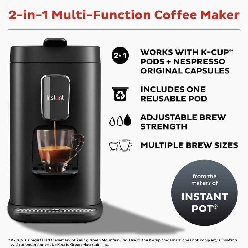 Instant Pot 2-in-1 Multi-Function Coffee Maker