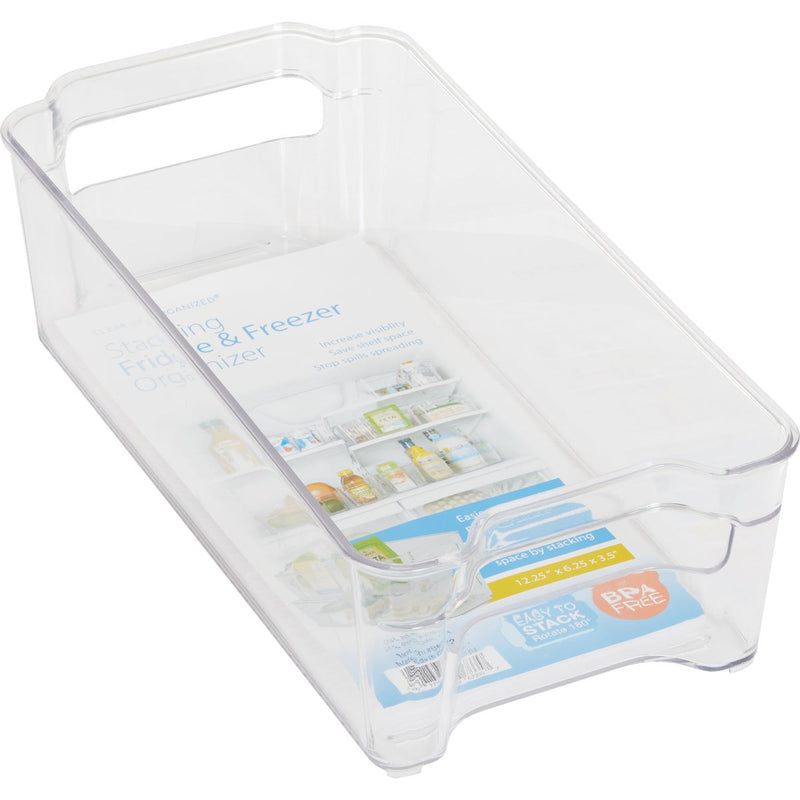 Dial Industries Clear-ly Organized 6.25 In. x 3.75 In. x 12.5 In. Fridge & Freezer Organizer