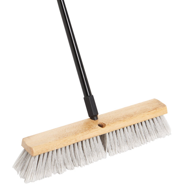 Do it Best 18 In. W. x 60 In. L. Metal Handle Alpine Plus Push Broom