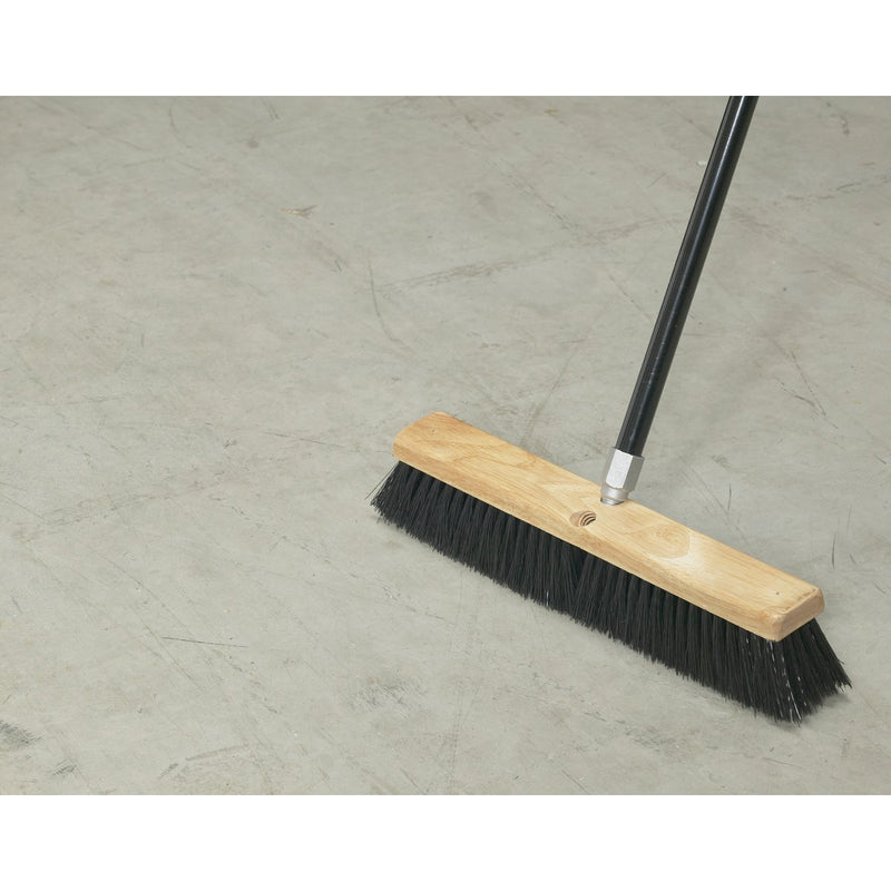 Do it Best 18 In. W. x 60 In. L. Metal Handle All-Purpose Push Broom