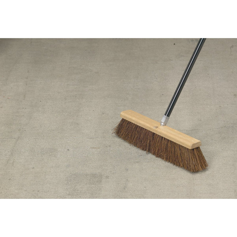 Do it Best 18 In. W. x 60 In. L. Metal Handle Pavement Plus Push Broom