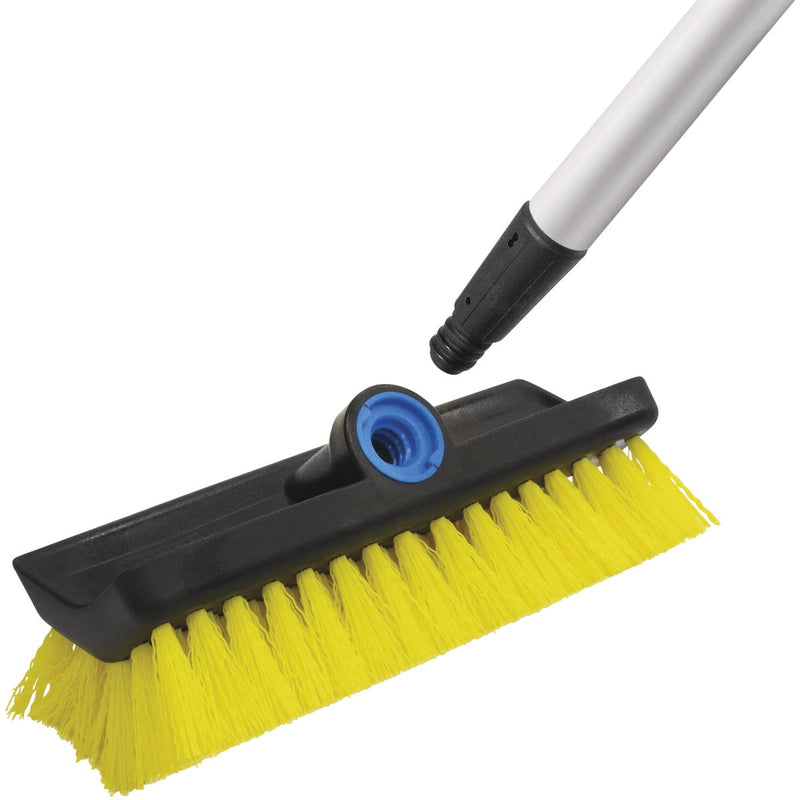 Unger Professional LockOn Stiff Multi-Angle Scrub Brush