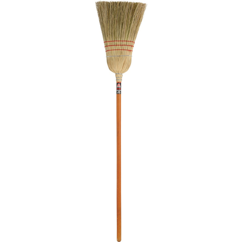 Nexstep 10 In. W. x 56 In. L. Painted Wood Handle Commercial Warehouse Corn Broom