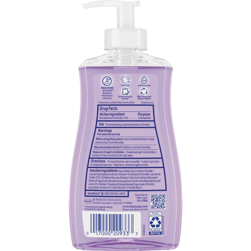Dial Antibacterial Defense 11 Oz. Lavender & Jasmine Hydrating Liquid Hand Soap